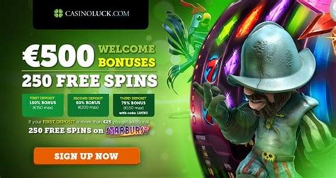 casino luck bonus codes
